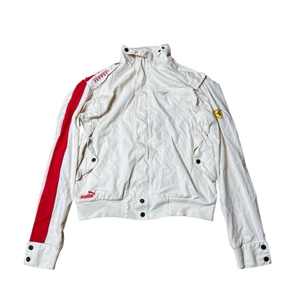 Y2K Puma Ferrari F1 Racing Jacket Windbreaker Small - Picture 1 of 6
